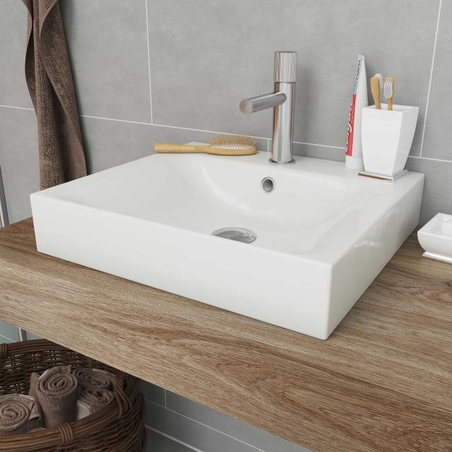 Mira 020 håndvaskarmatur, Krom