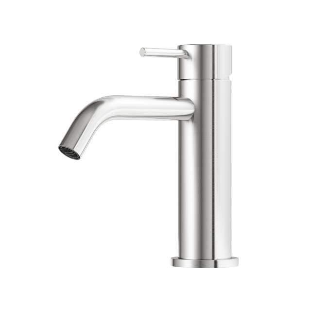 Mira 140 RS håndvaskarmatur, Rustfrit stål