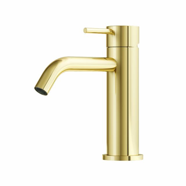 Mira 140 RS håndvaskarmatur, PVD Messing