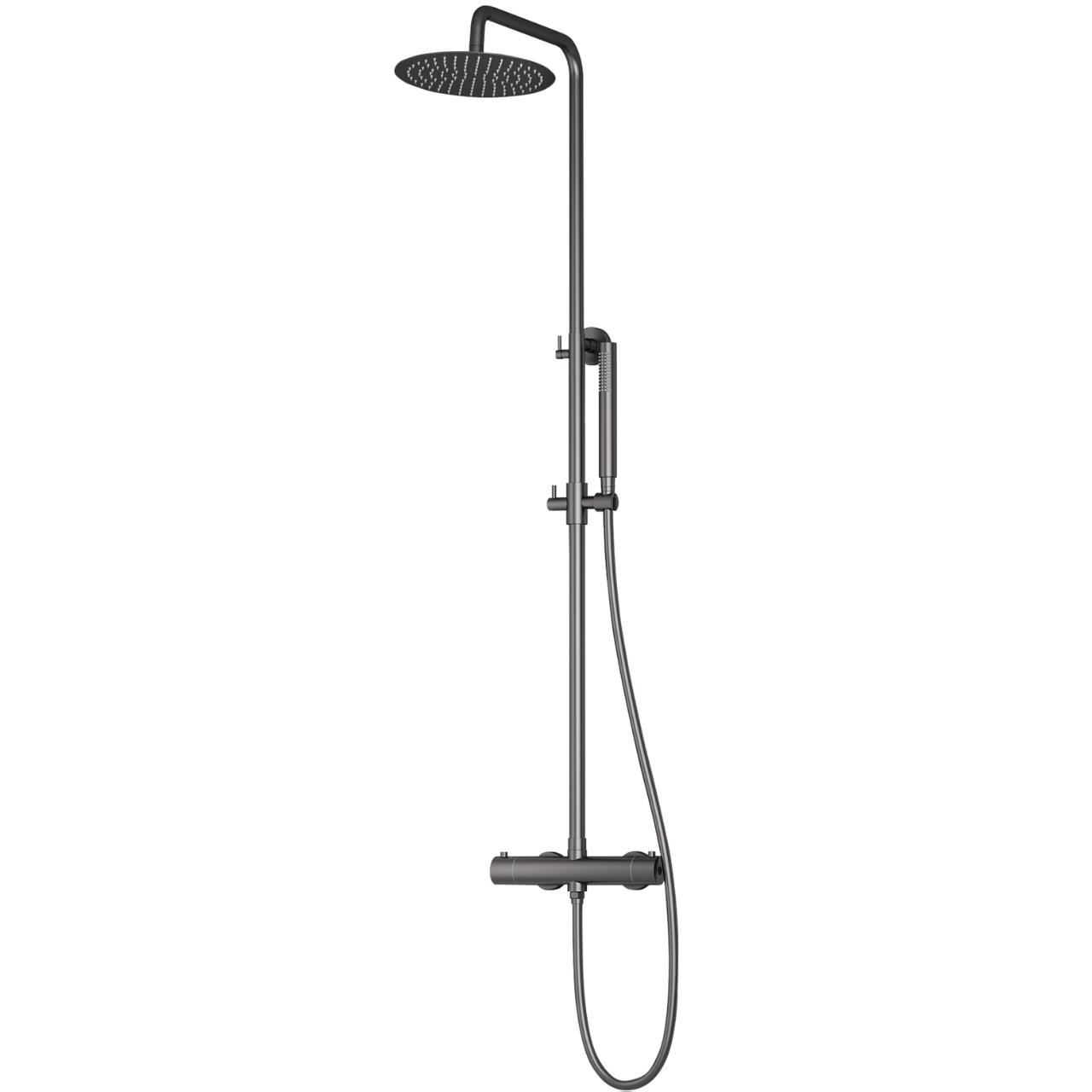 Lavabo Argo RS komplet brusesystem, PVD Gunmetal