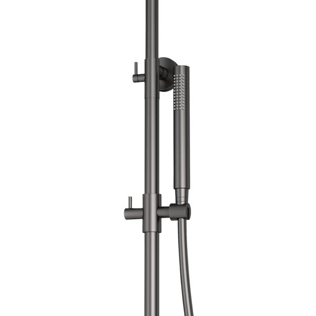 Lavabo Argo RS komplet brusesystem, PVD Gunmetal