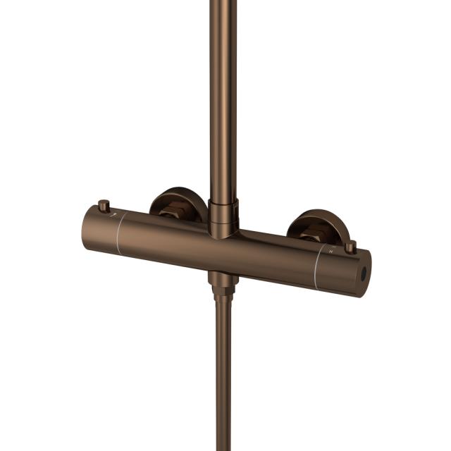 Lavabo Argo RS komplet brusesystem, PVD Kobber