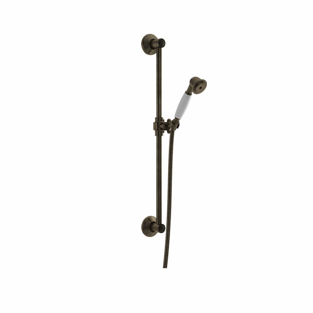 Retro brusestangssæt, Bruneret massiv messing