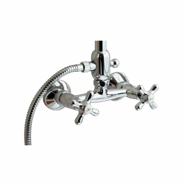 Retro komplet to-grebs brusesæt, Krom