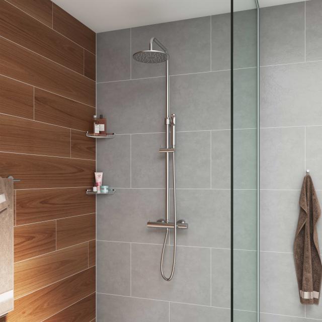 Argo komplet brusesæt, Krom