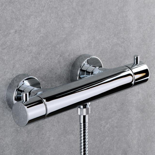 Argo termostatblander m/ECO stop, Krom