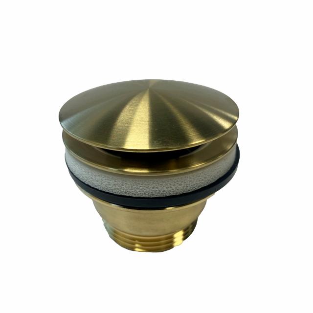 Luna RS universal pop-up bundventil, PVD Messing