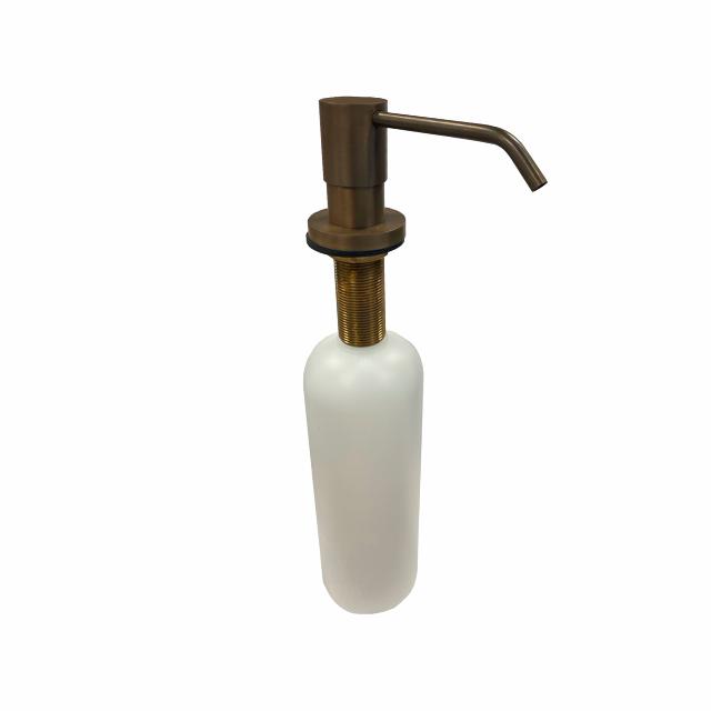 Luna sæbedispenser, Bruneret massiv messing