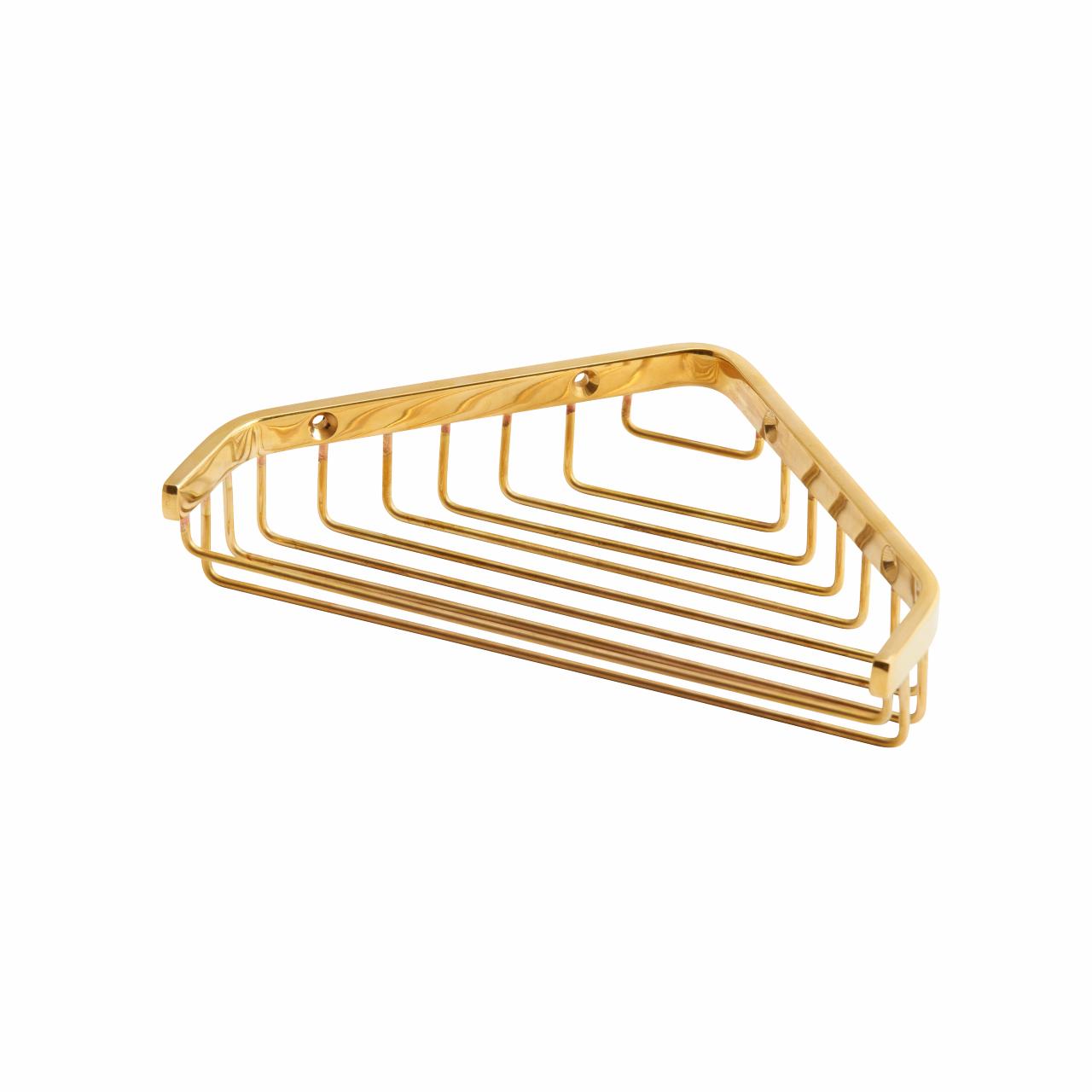 Luna hjørnetrådkurv, Massiv messing