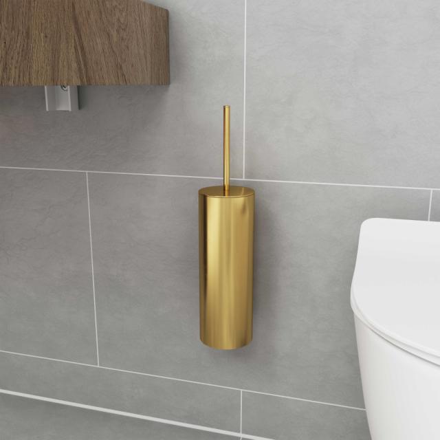 Lavabo Luna toiletbørste, PVD messing
