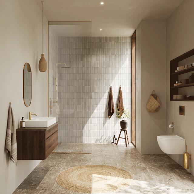 Luna toiletbørste, PVD Messing