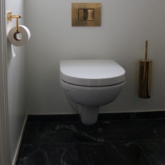 Luna toiletbørste, PVD Messing