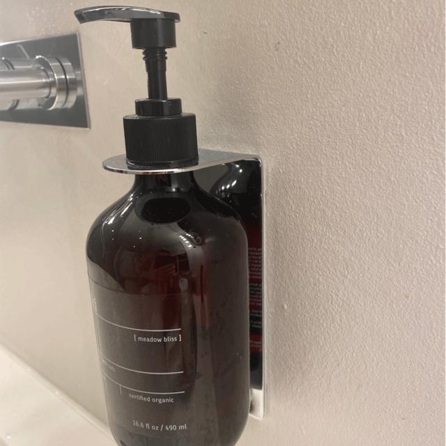 Luna sæbedispenserholder, Krom