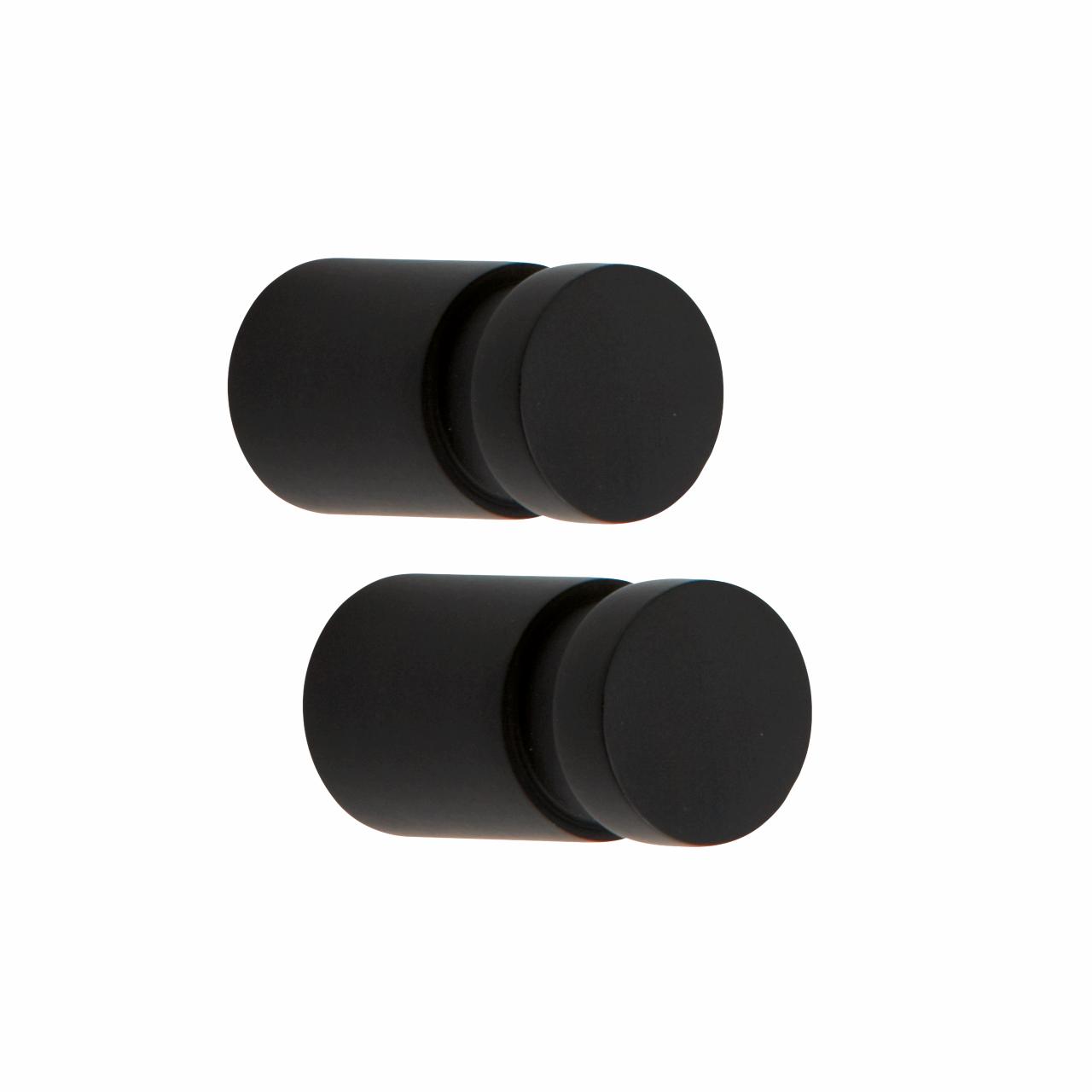 Luna håndklædekroge lille 2 stk, Matsort