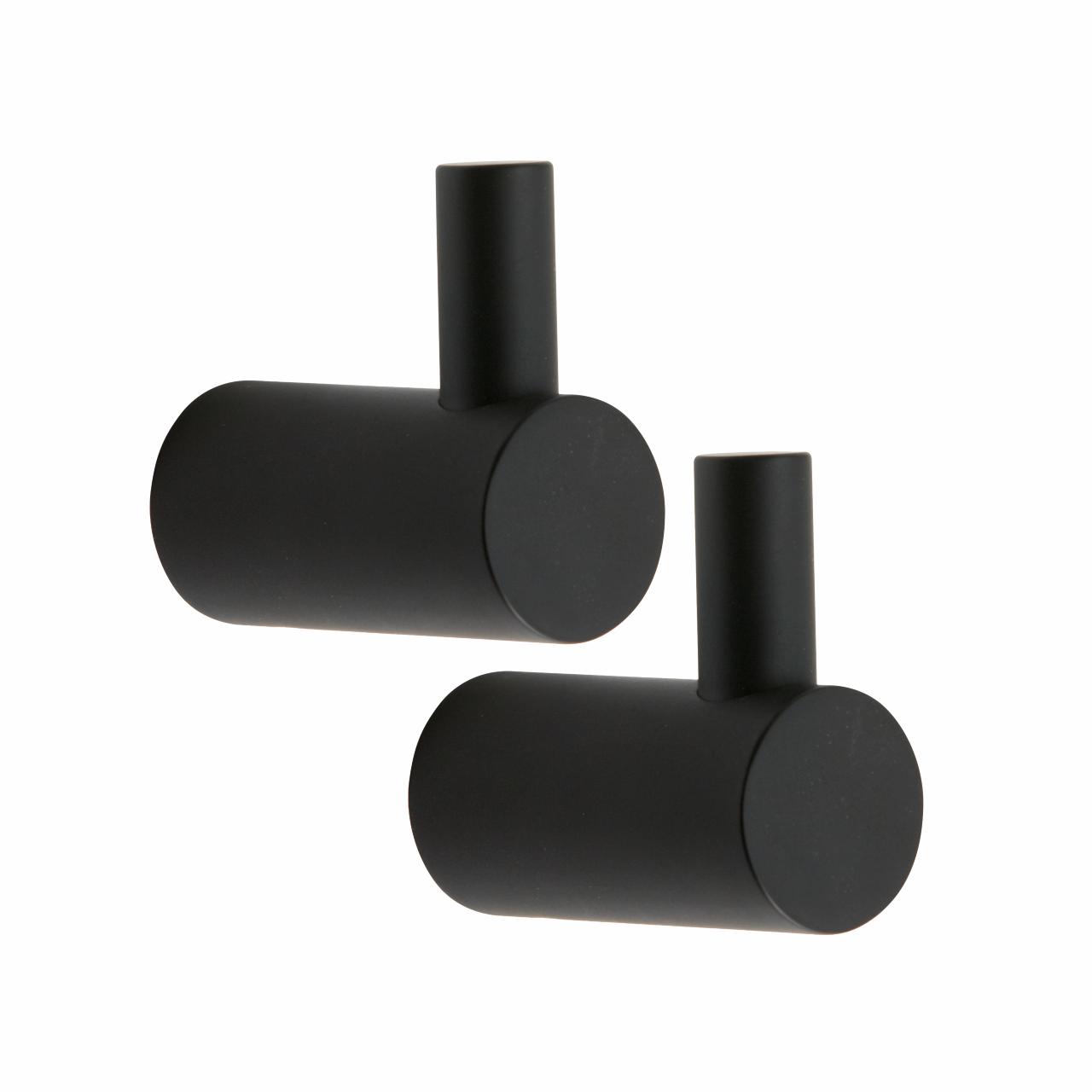 Luna håndklædekroge mellem 2 stk, Matsort