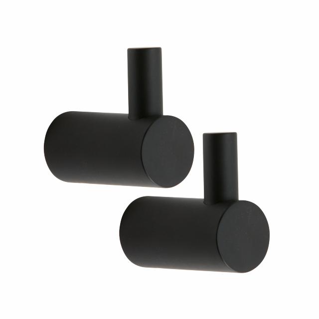 Luna håndklædekroge mellem 2 stk, Matsort