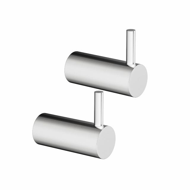 Luna håndklædekroge 2 stk, Krom