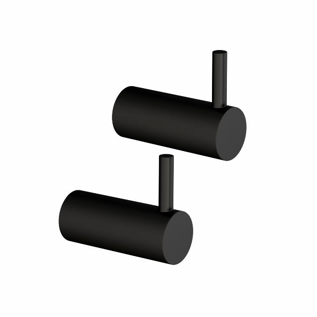 Luna håndklædekroge 2 stk, Matsort