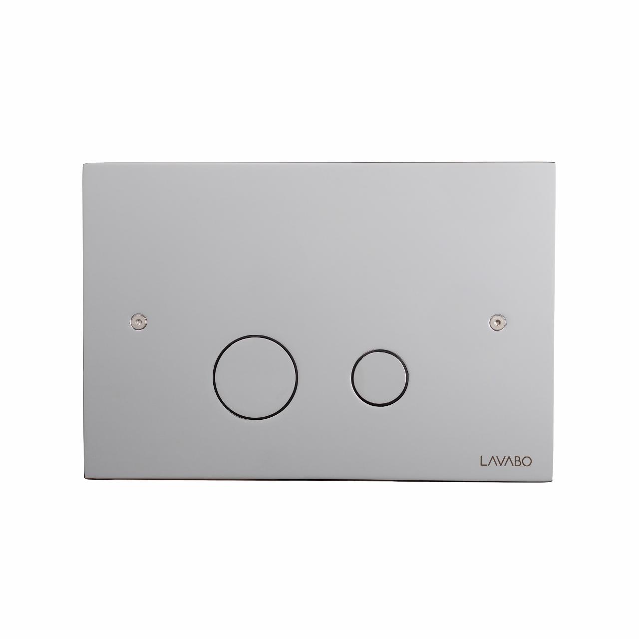 Luna skylleplade t/indbygningscisterne, Krom