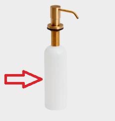 Flaske til Luna sæbedispenser