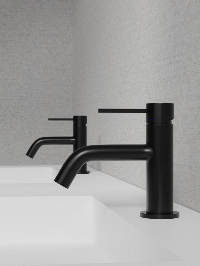 Primy Steel Voyage håndvaskarmatur, Shadow