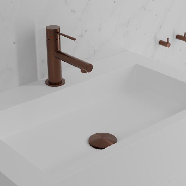 Primy Steel Vertex håndvaskarmatur, Amber