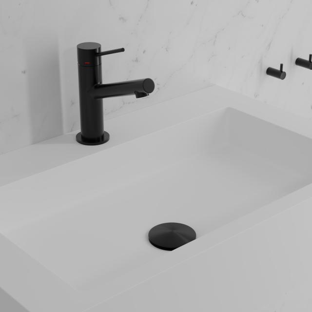 Primy Steel Vector håndvaskarmatur, Shadow