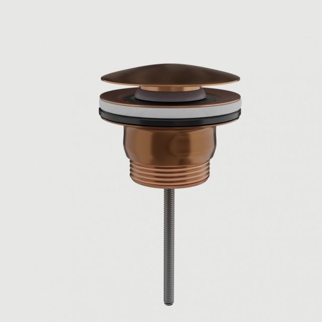 Primy Steel universal pop-up bundventil, Amber