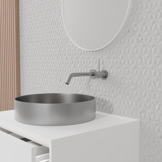 Primy Steel Harmonized 1 indbygningsarmatur til håndvask, Rustfrit stål