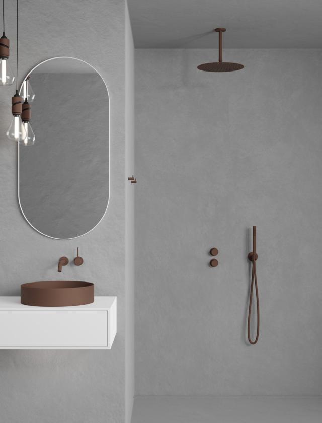 Primy Harmonized 1 indbygningsarmatur til håndvask, Rust