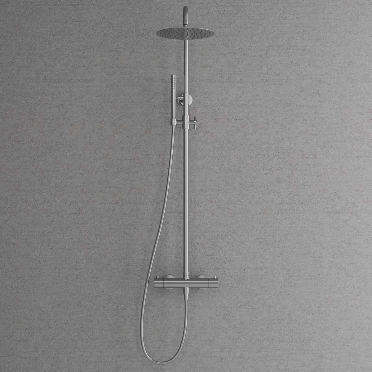 Primy Pleasure 2 komplet brusesystem ED2, Rustfrit stål