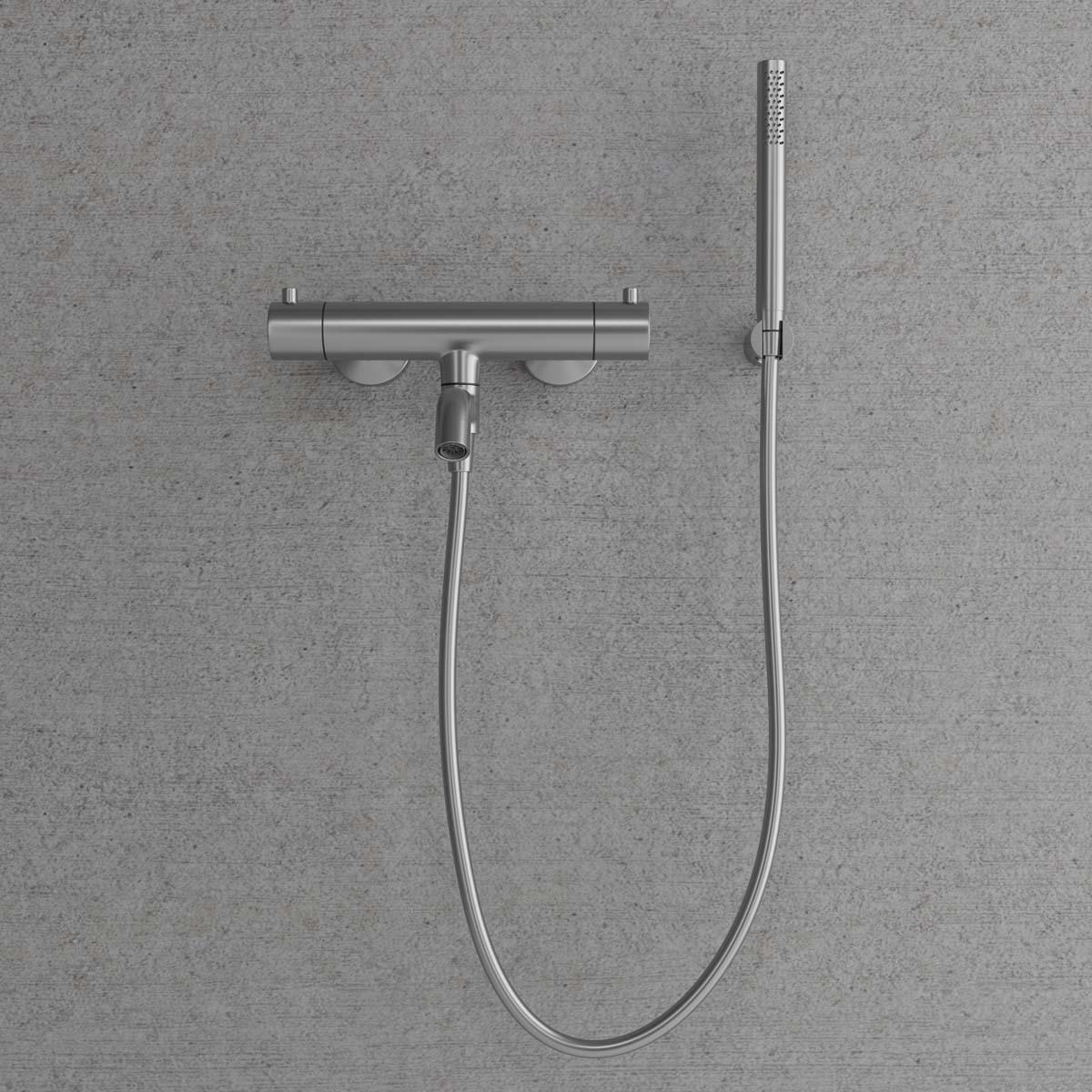 Primy Pleasure 4 komplet brusesystem m/håndbruser og kartud, Rustfrit stål