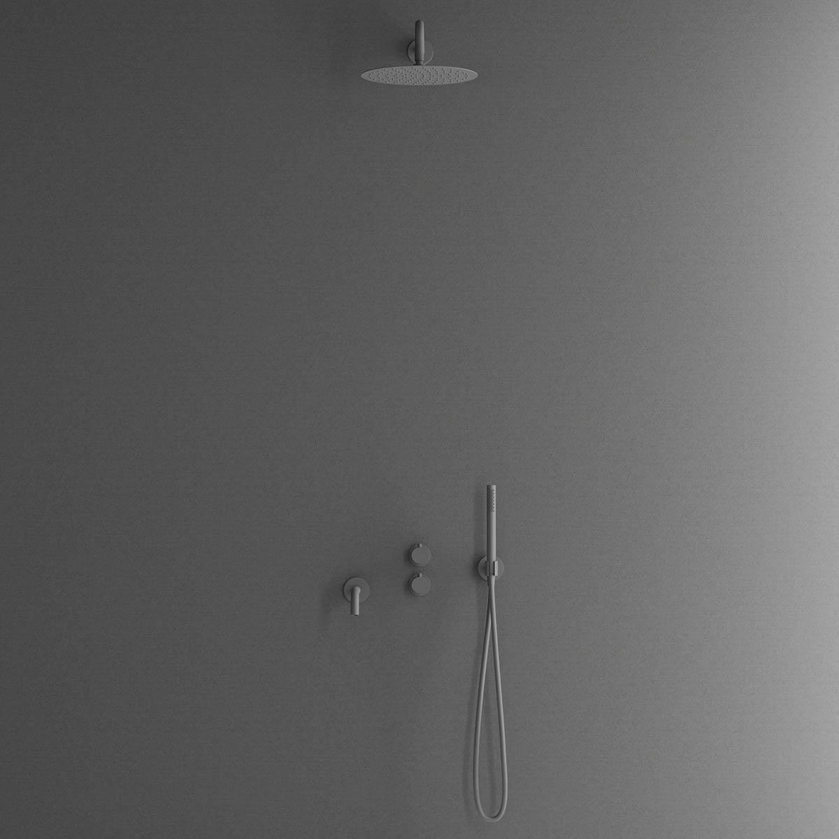 Primy Harmonized 3x komplet bruseindbygningssæt m/vægbruser og kartud, Scrap