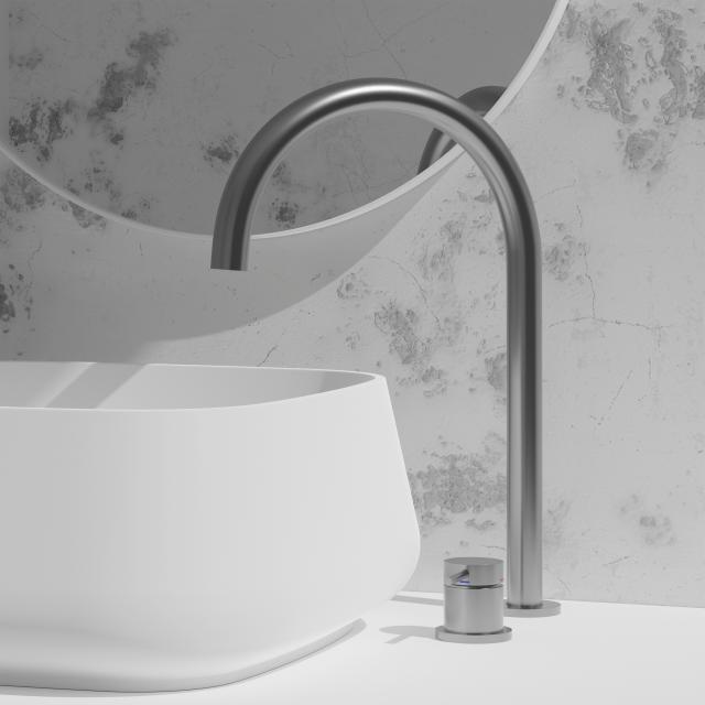 Primy Steel Harmonized K2 køkken/badarmatur, Rustfrit stål