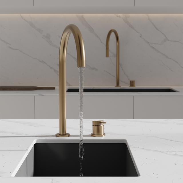 Primy Steel Harmonized K2 køkken/badarmatur, Sand