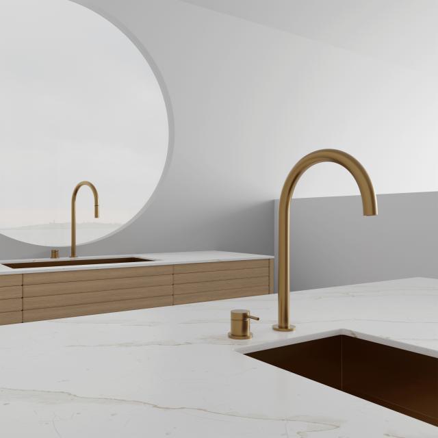 Primy Steel Harmonized K2 køkken/badarmatur, Sand