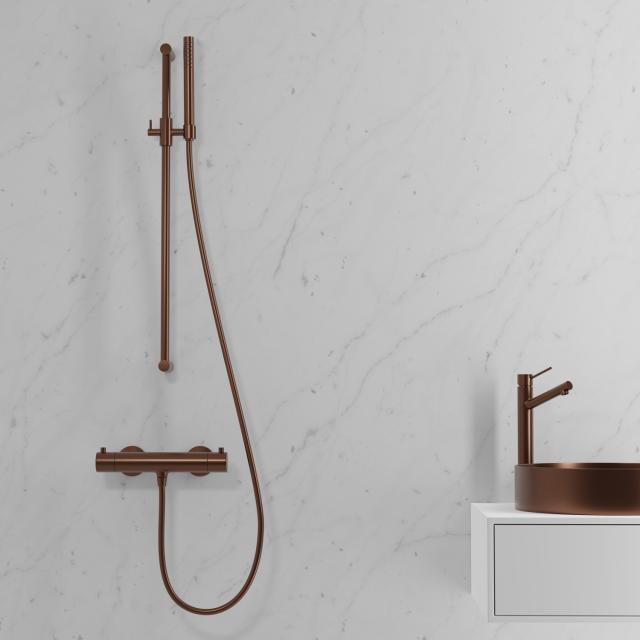 Primy Steel Rare R stålhåndvask, Amber