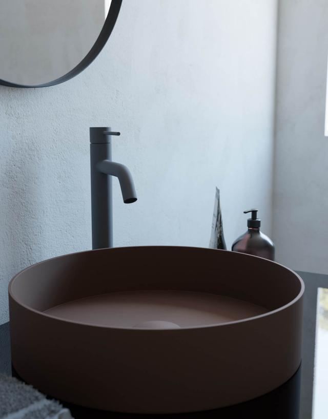 Primy Rare R stålhåndvask, Rust