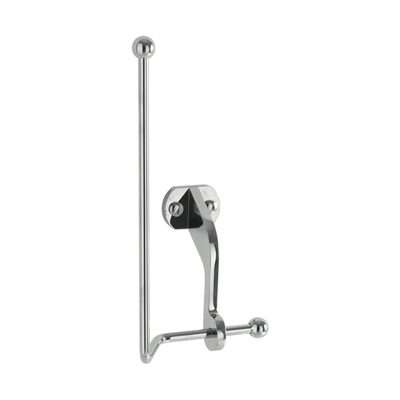Retro reservetoiletpapirholder, Krom