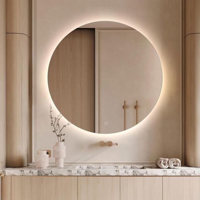 Studio Ø60 spejl LED-belysning m/antidug