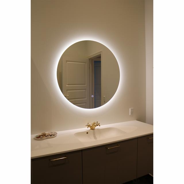 Studio Ø80 spejl LED-belysning m/antidug
