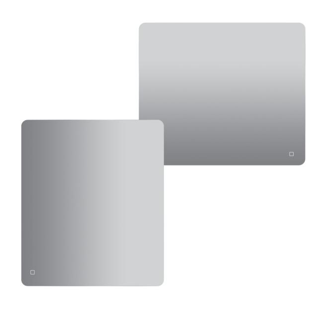 Studio 60x70 spejl LED-belysning