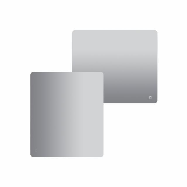 Studio 80x70 spejl LED-belysning m/antidug