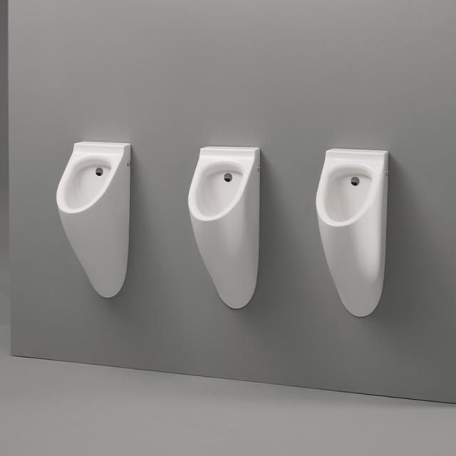 Lavabo urinal, Hvid