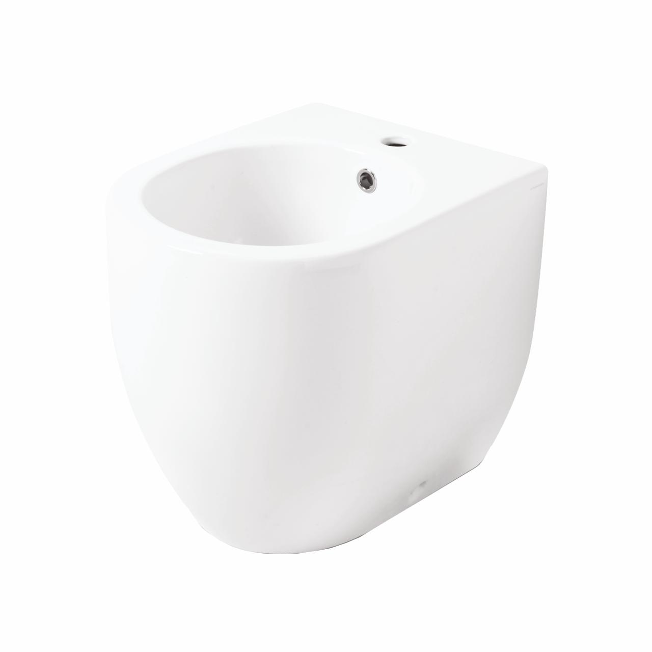 Flo 52 gulvstående BTW-bidét, Hvid
