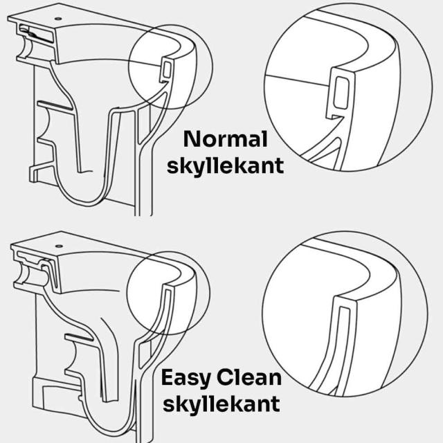 Forma gulvstående toilet m/sæde, Matsort