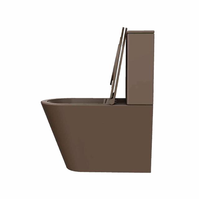Forma gulvstående toilet m/sæde, Cocoa