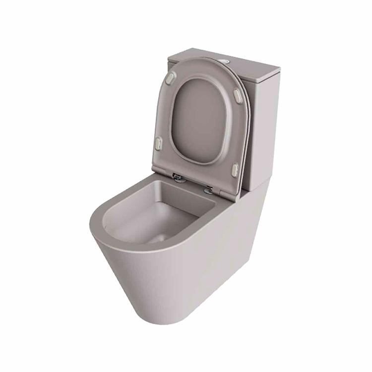 Forma gulvstående toilet m/sæde, Ash