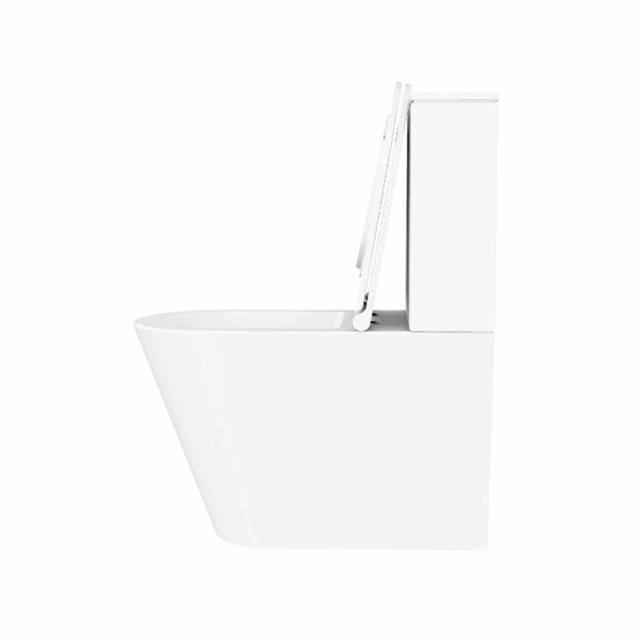 Forma gulvstående toilet m/sæde, Mathvid