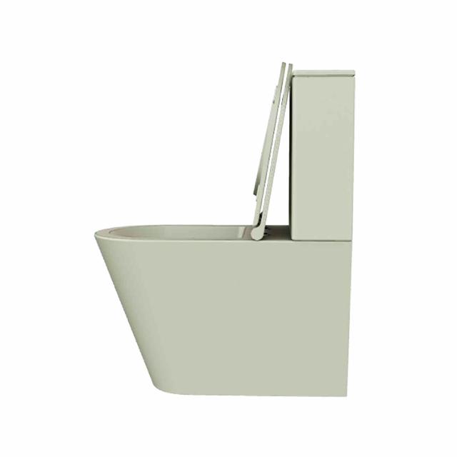 Forma gulvstående toilet m/sæde, Nature Green